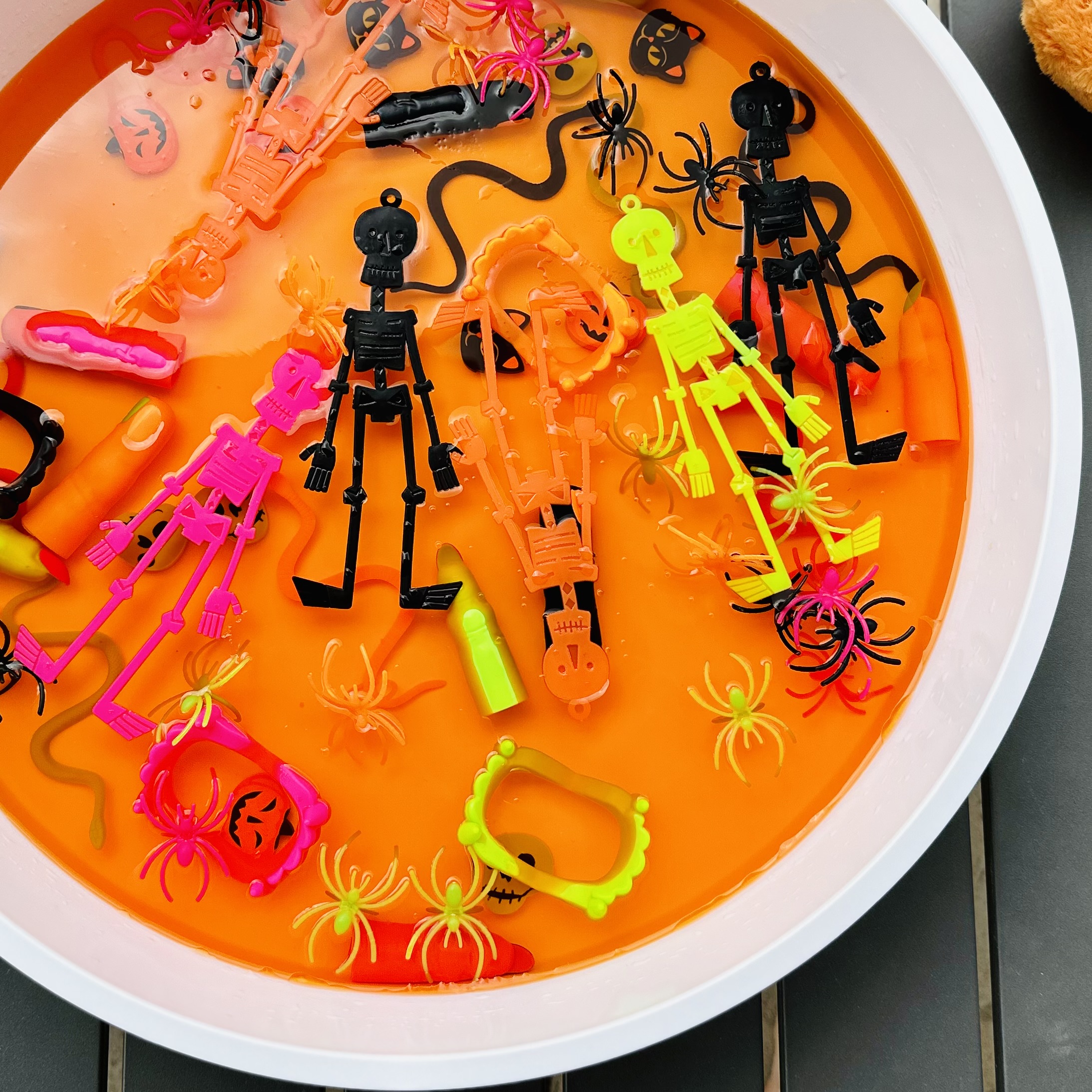 How To Create The Best Halloween Jello Sensory Bin