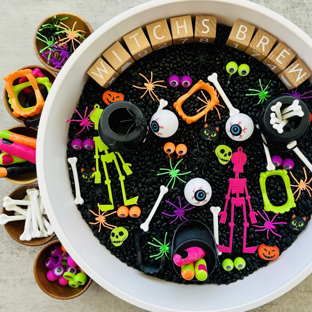 How To Make The Best Halloween Sensory Bin