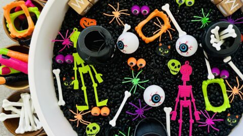 How To Make The Best Halloween Sensory Bin