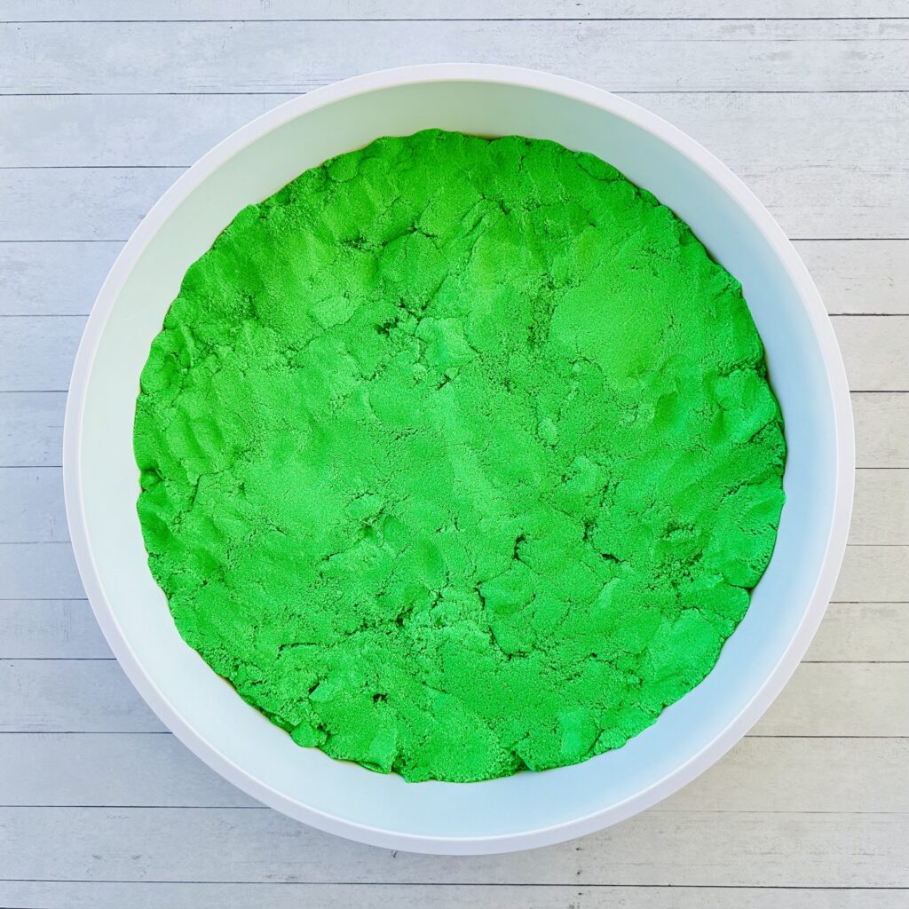 How to Create a Christmas Grinch Sensory Bin