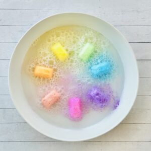 Fizzy Ice Cubes