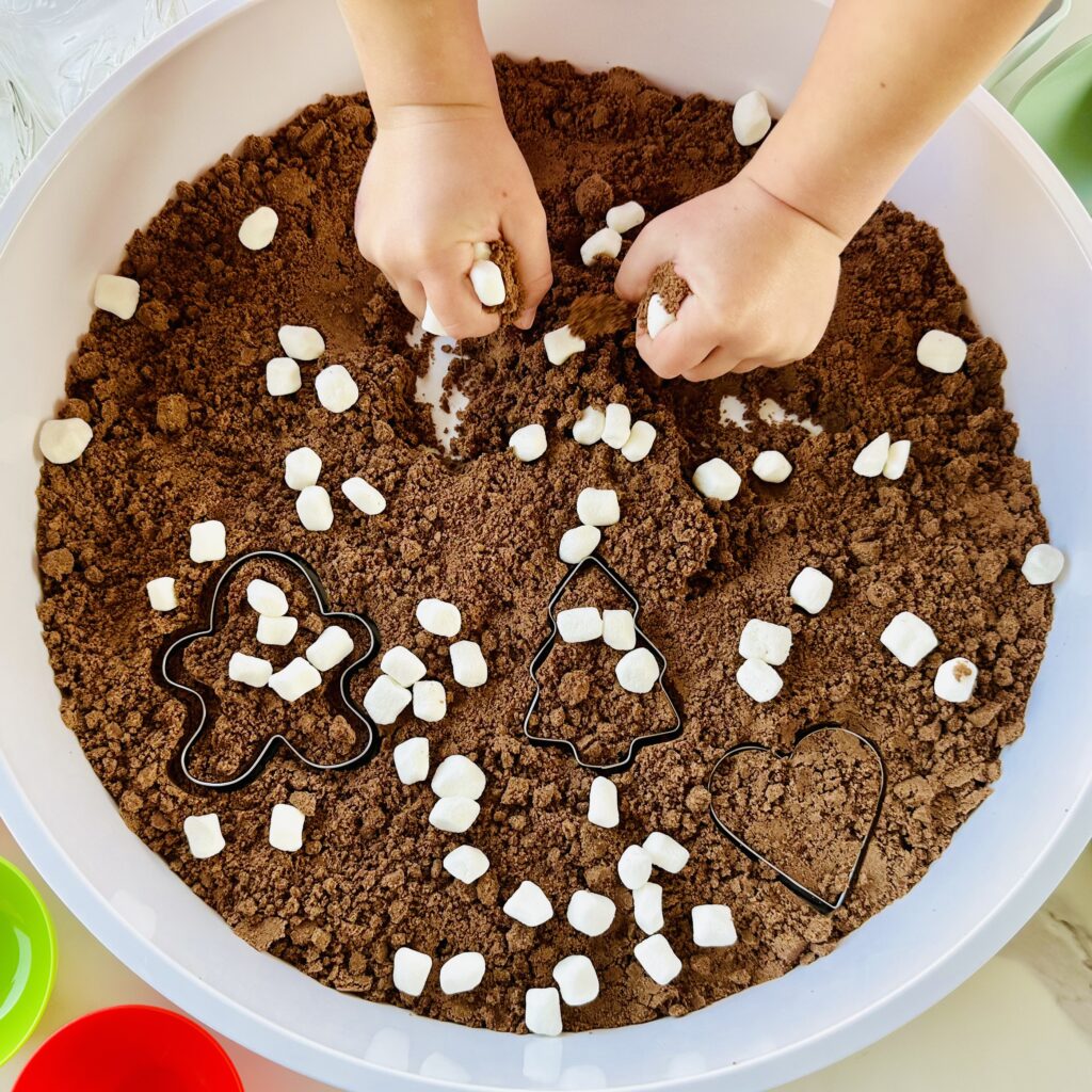 How To Make Hot Chocolate Cloud Dough