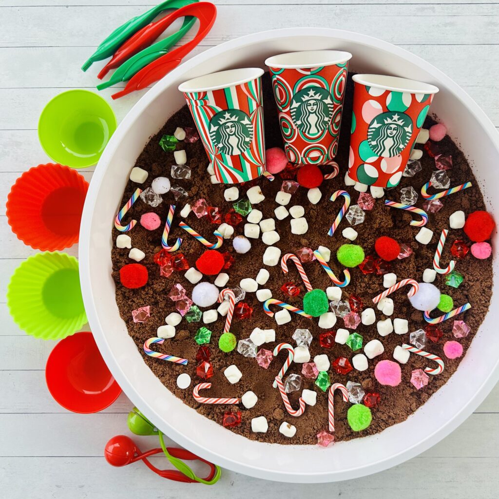 How To Make A Hot Chocolate Sensory Bin