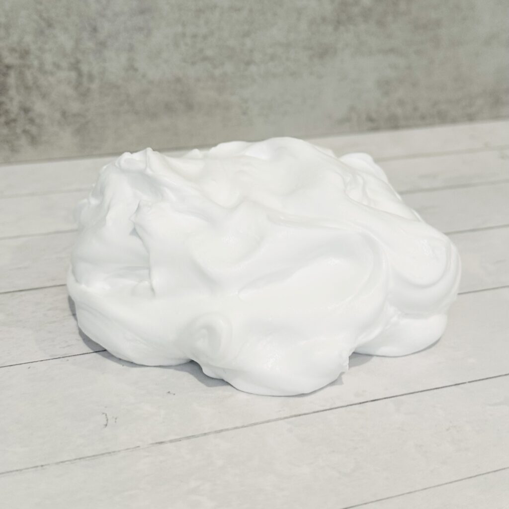 How To Make Fluffy Snow Slime