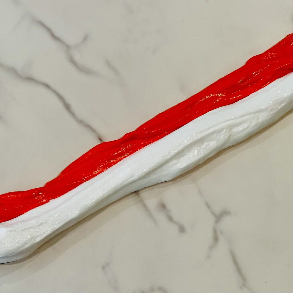 How To Make Fluffy Candy Cane Christmas Slime