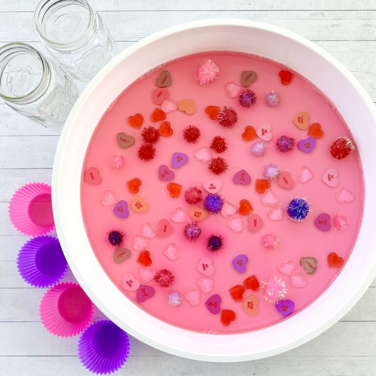 How To Create A Sweet Valentine's Day Jello Sensory Bin