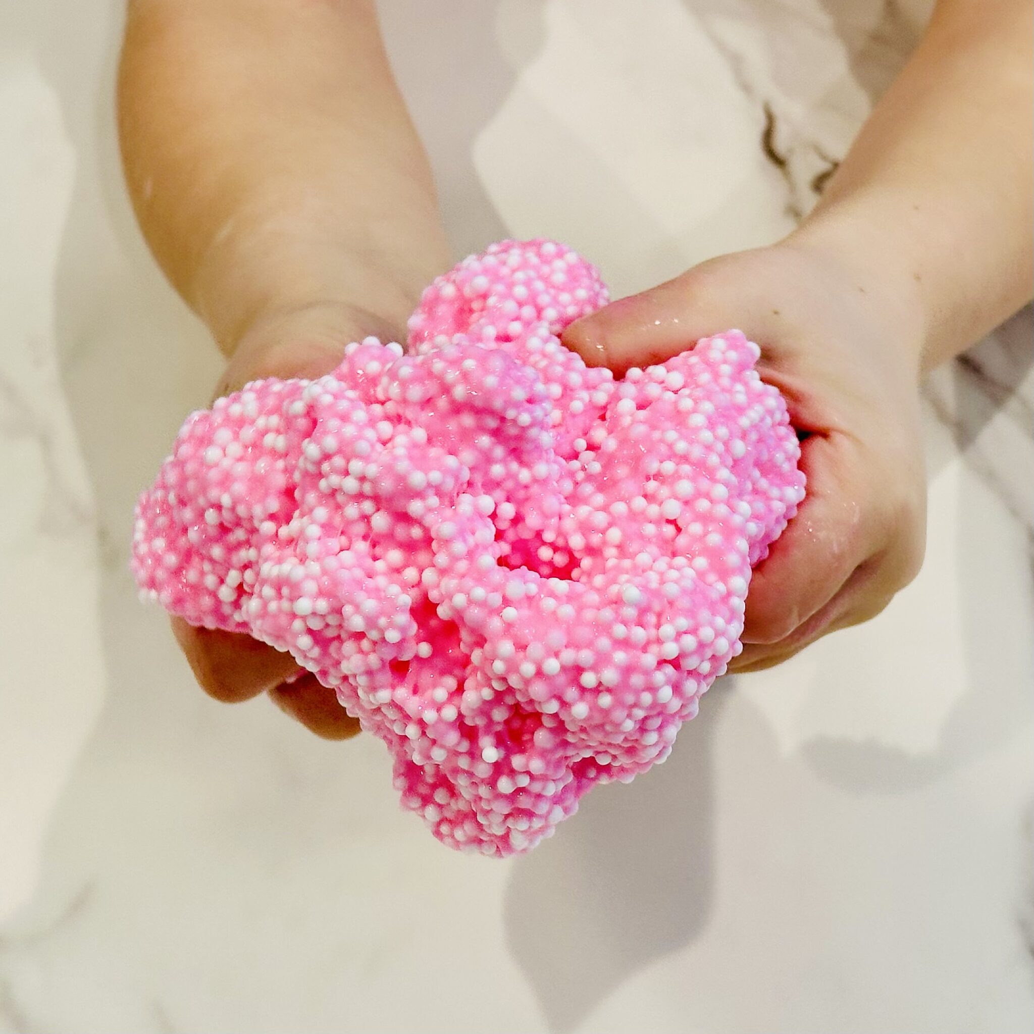 How To Make The Best Floam Slime - Raising Wild Things Sensory