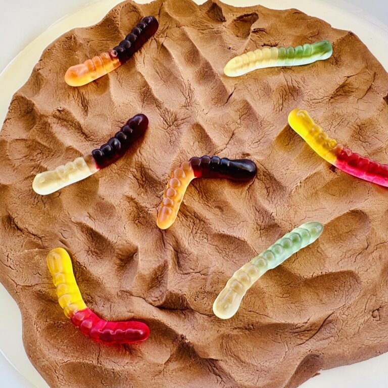 How To Make Edible "Dirt" Play Dough For Sensory Play