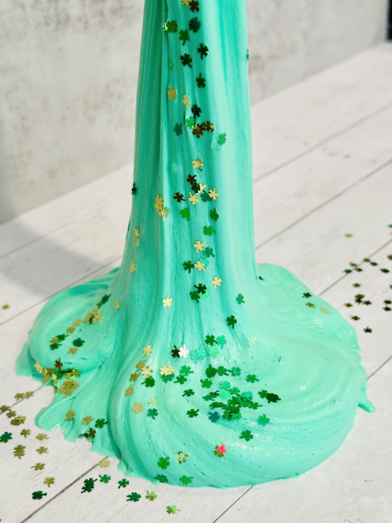 How To Make Fluffy Shamrock Slime