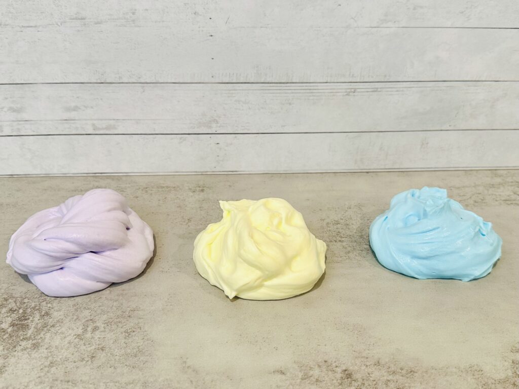 How To Make Easter Fluffy Slime (No Borax!)