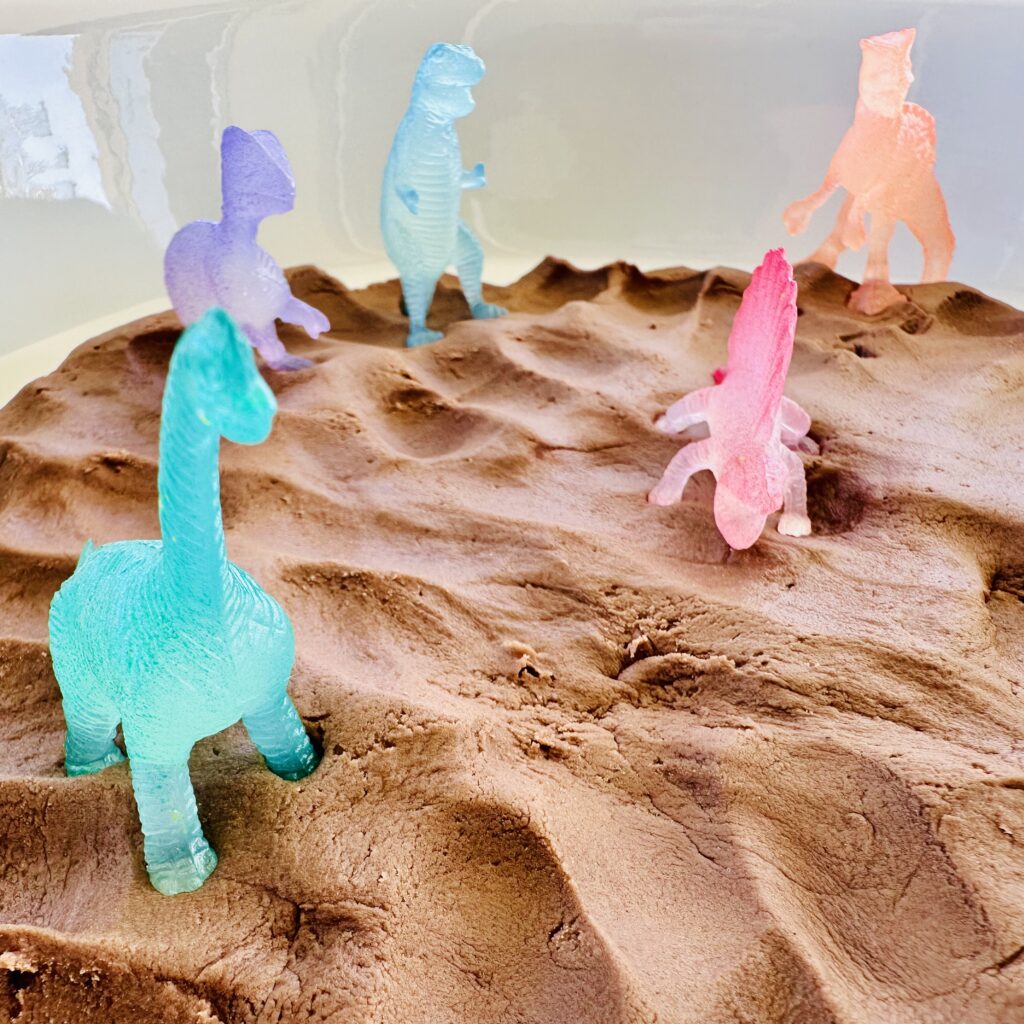 How To Make Edible "Dirt" Play Dough For Sensory Play