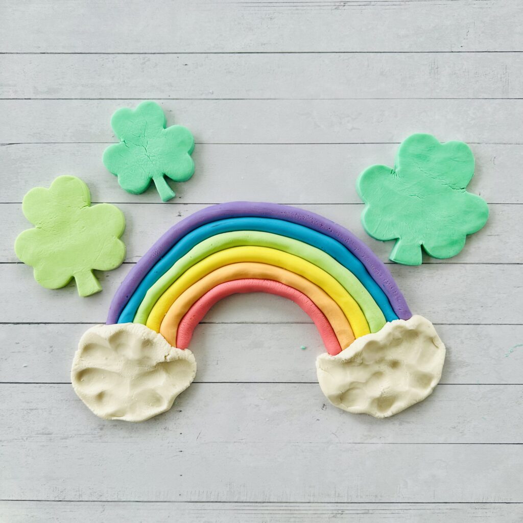 How To Make Edible St. Patrick’s Day Play Dough