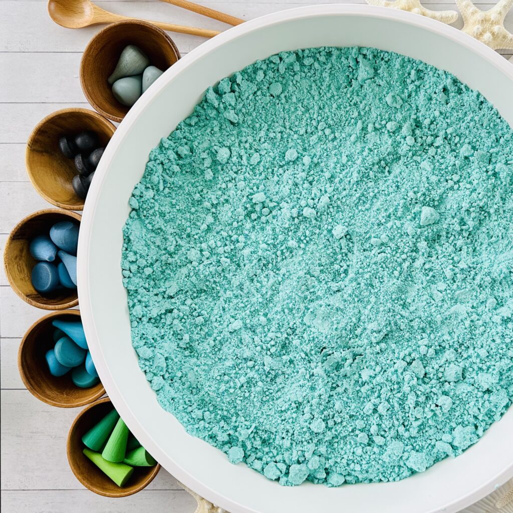 How To Make Taste-Safe Ocean Moon Dough