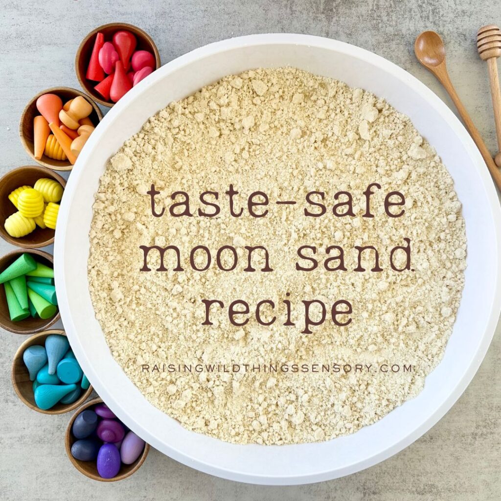 How To Make 2-Ingredient Edible Moon Sand