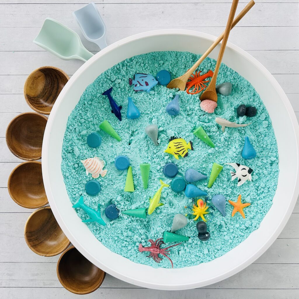 How To Make Taste-Safe Ocean Moon Dough