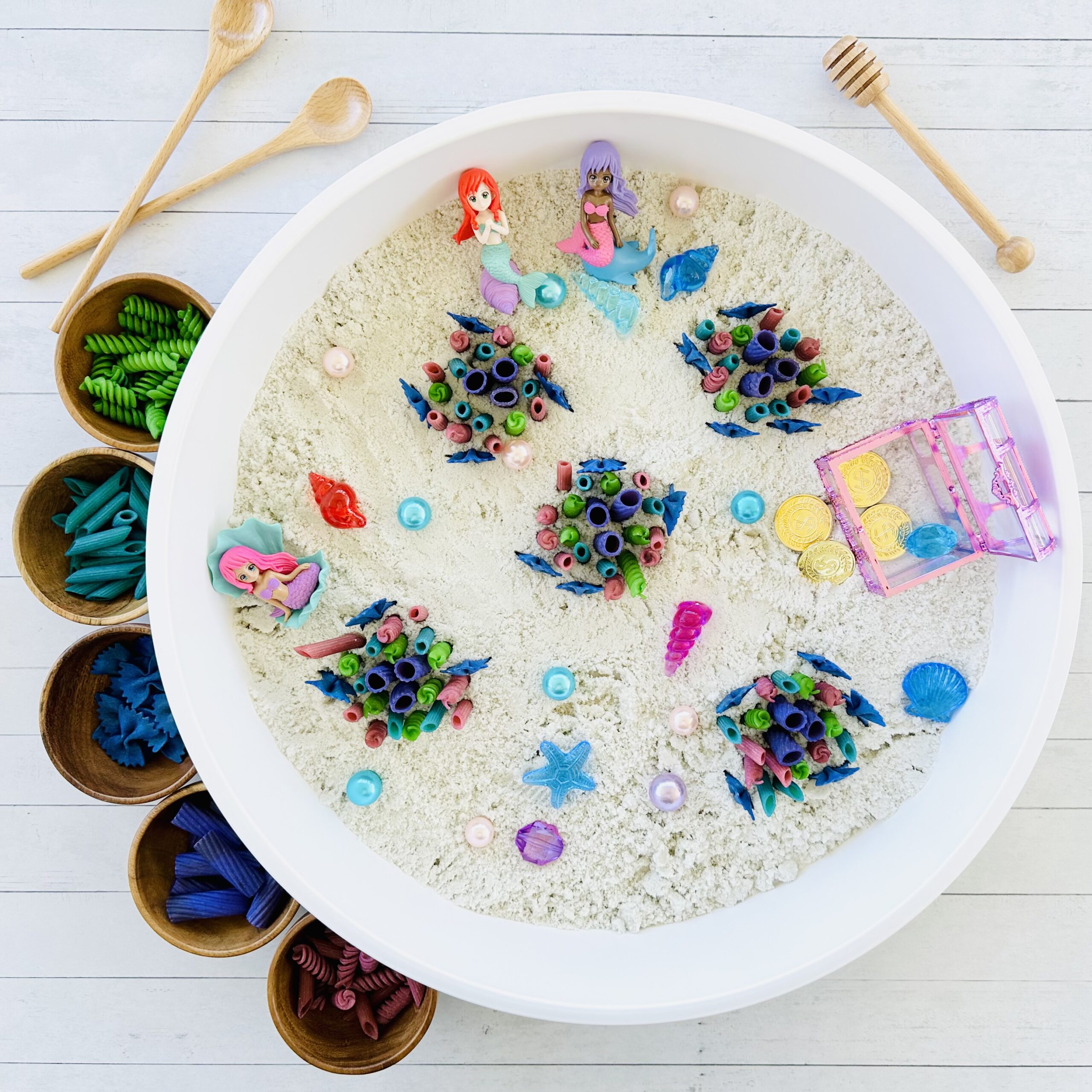 How To Make A Mermaid Sensory Bin