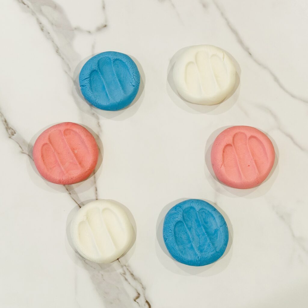 How To Make 4th Of July Edible Playdough