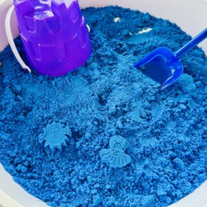 How To Make The BEST Homemade Kinetic Sand - Raising Wild Things Sensory