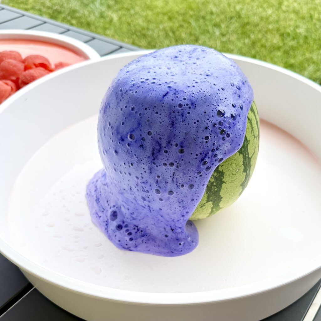 How To Make An Erupting Watermelon Volcano