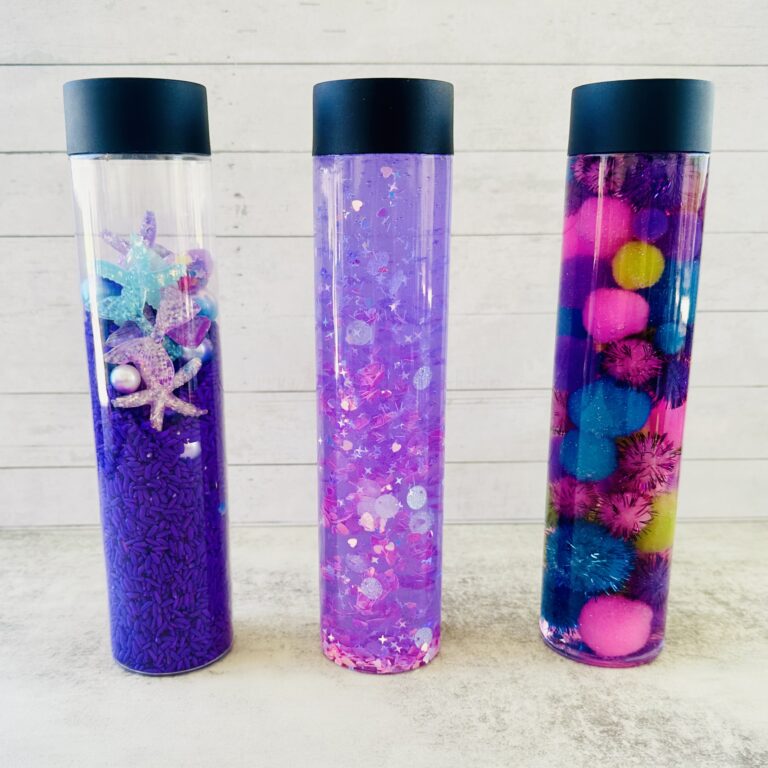 How To Make DIY Mermaid Sensory Bottles