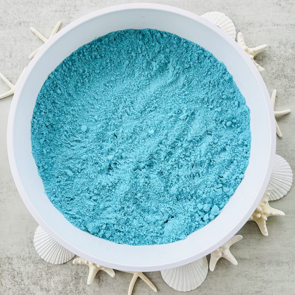 How To Make A DIY Kinetic Sand Ocean Sensory Bin
