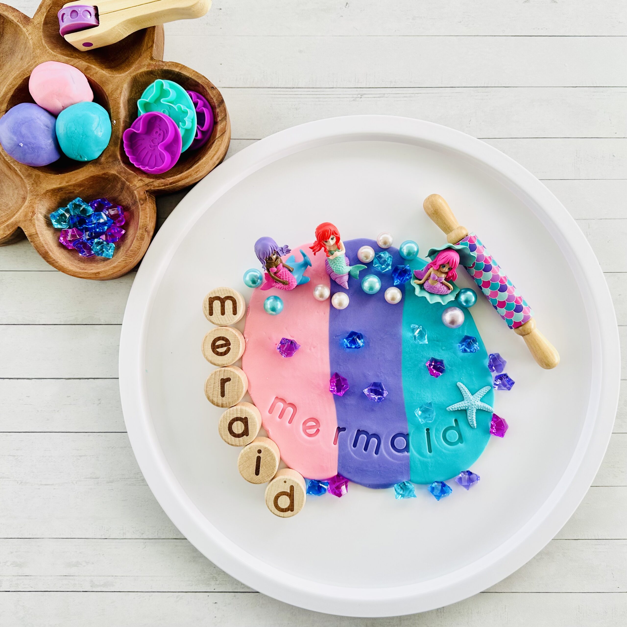 How To Make Mermaid Edible Playdough