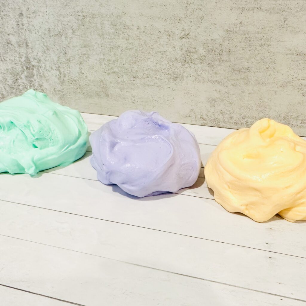 Halloween Fluffy Slime (No Borax!) - The Best Halloween Sensory Activities For Kids