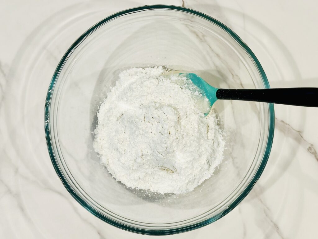 frosting in a mixing bowl