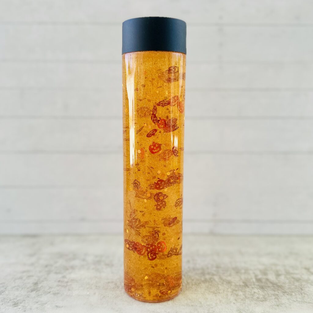 How To Make DIY Glittery Halloween Sensory Bottles