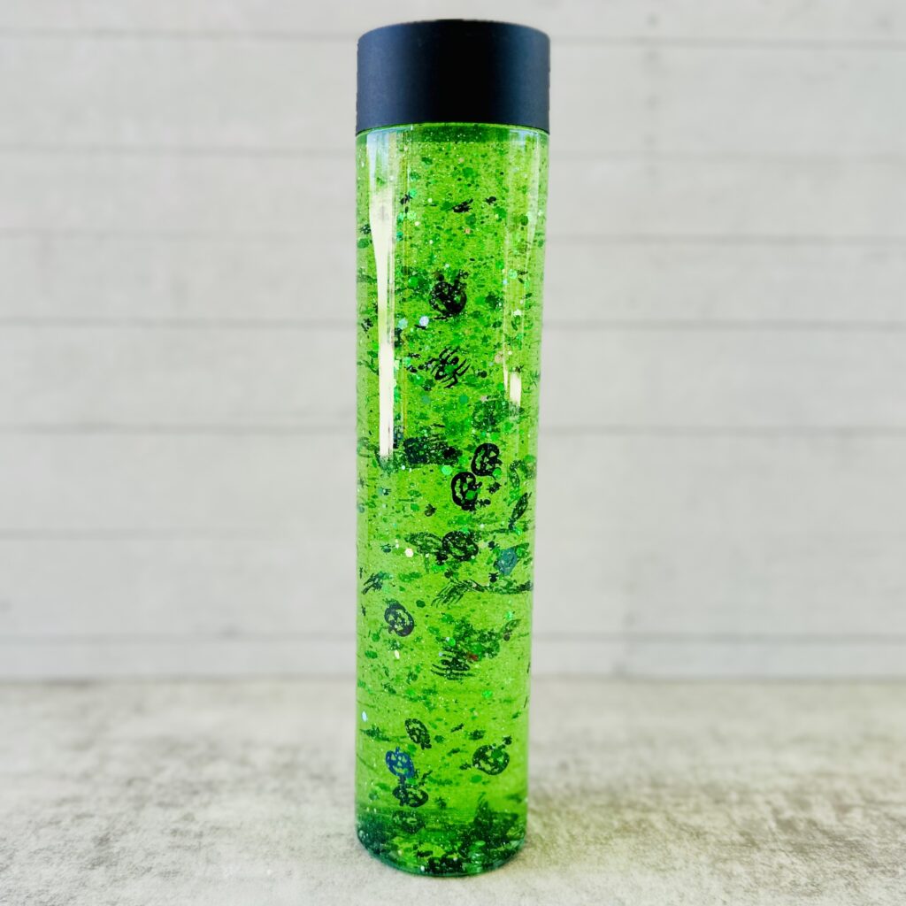 How To Make DIY Glittery Halloween Sensory Bottles