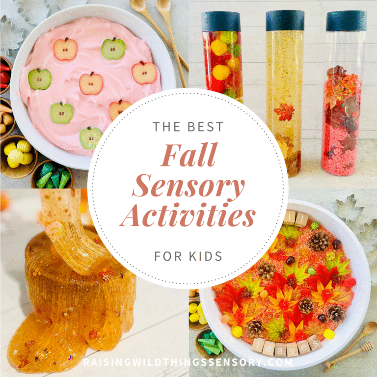 The Best Fall Sensory Activities For Kids