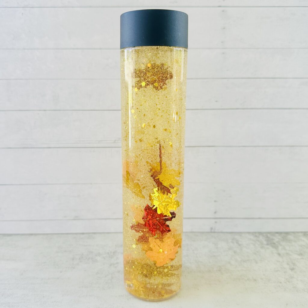 How To Make Fall Sensory Bottles