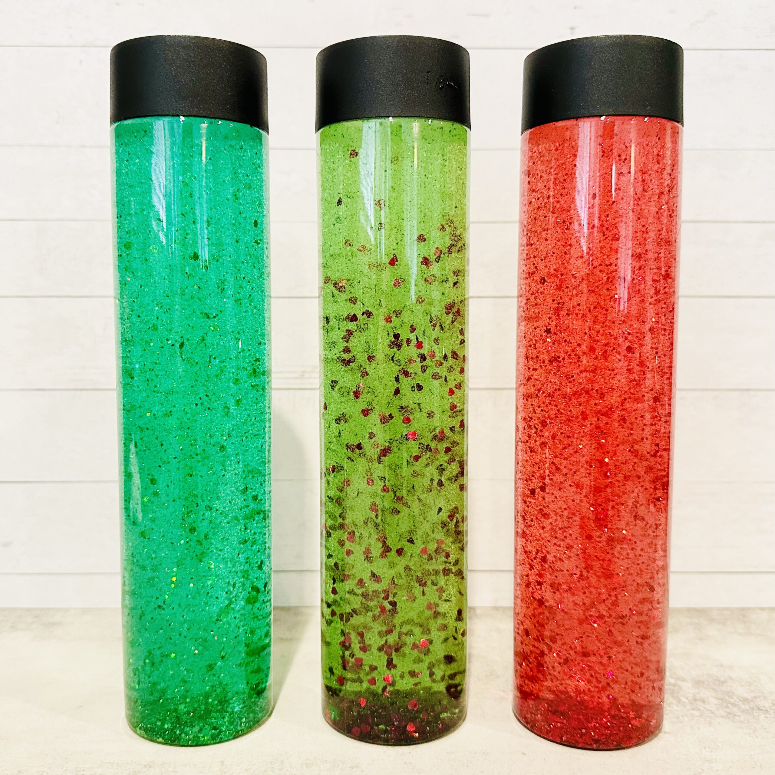 How To Make DIY Glittery Christmas Sensory Bottles