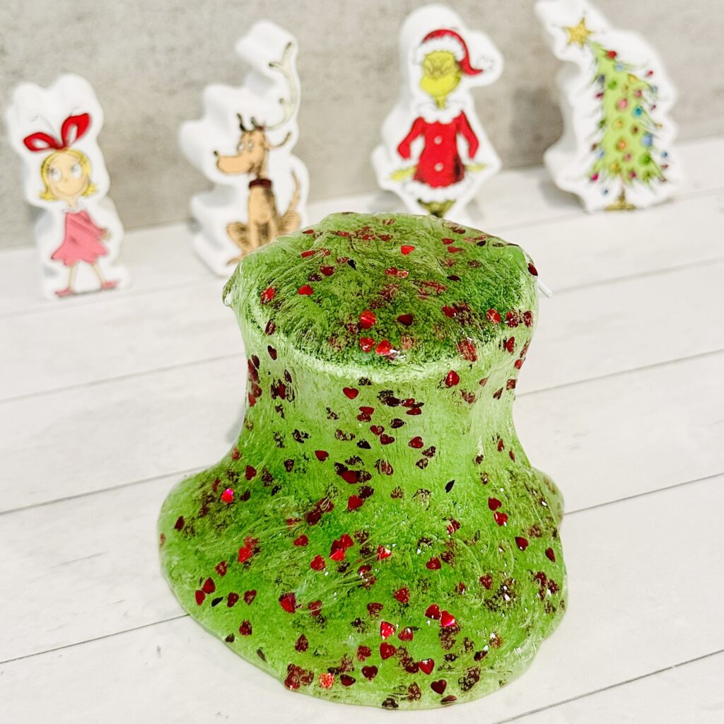 How To Make Grinch Slime (No Borax!)