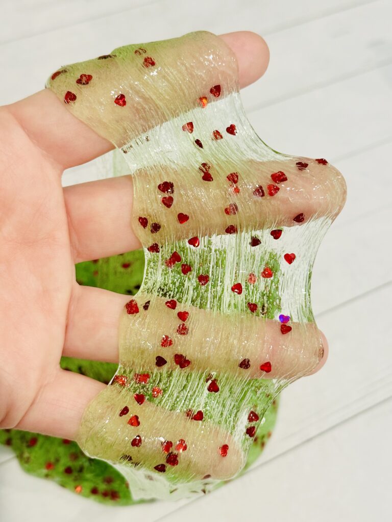 How To Make Grinch Slime (No Borax!)