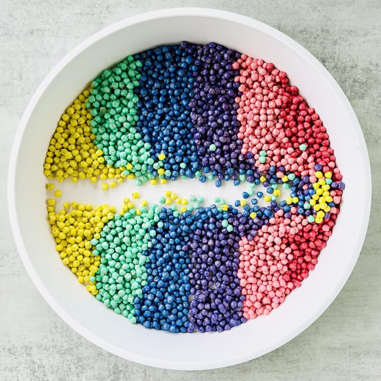 How To Paint Chickpeas For Sensory Play