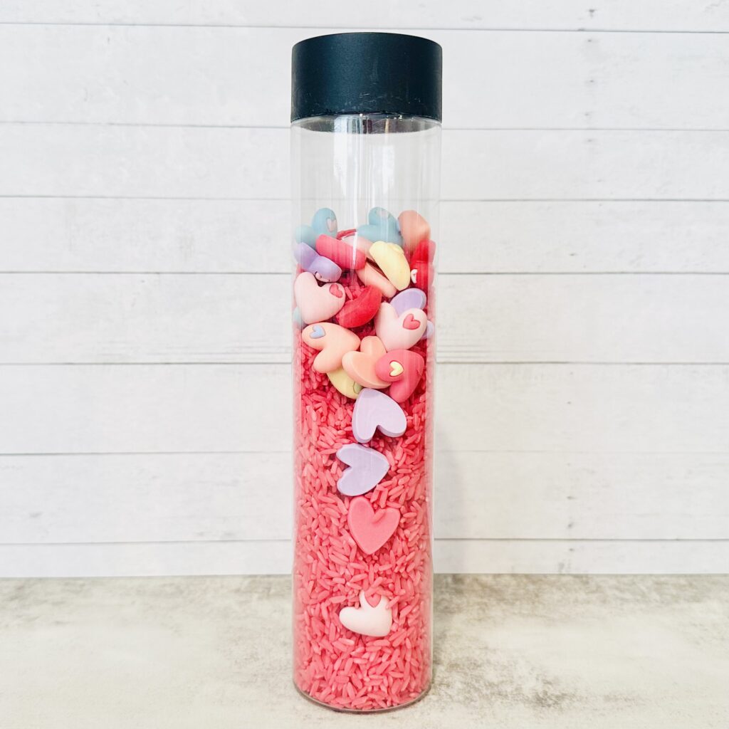 DIY Valentines Day Sensory Bottles