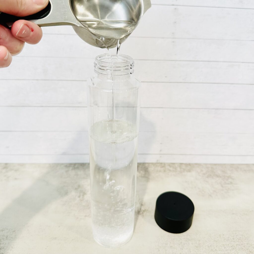 DIY Glitter & Shamrocks St Patrick's Day Sensory Bottle